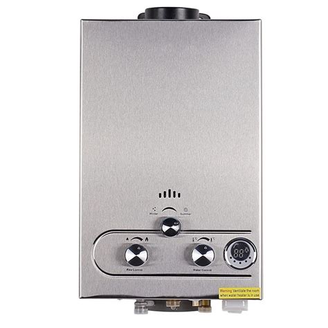 6L Household Instant Shower Bathroom Tankless Flue Gas Water Heater