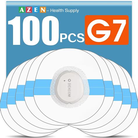 Amazon AZEN 100Pcs G7 Adhesive Patches Waterproof Premium Pre Cut