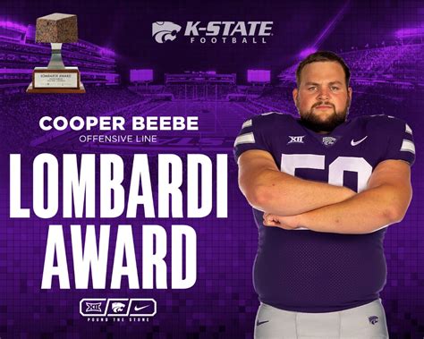 K States Beebe Named To Initial Lombardi Award Watch List