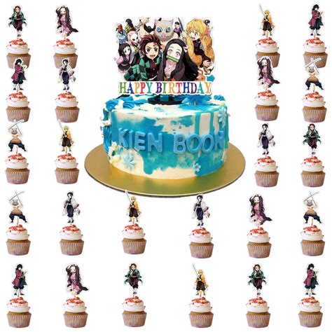 Anime Birthday Cake Designs