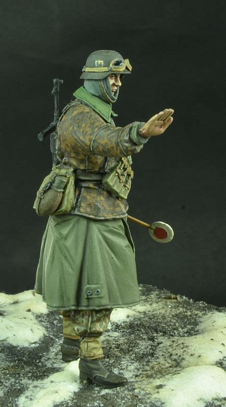 Wwii German Feldgendarme D Day Miniature Studio