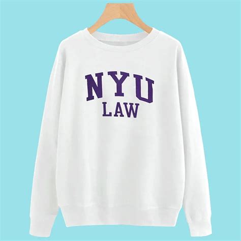 ️‍🔥 Vintage College Nyu Law Sweatshirt - Store Cloths