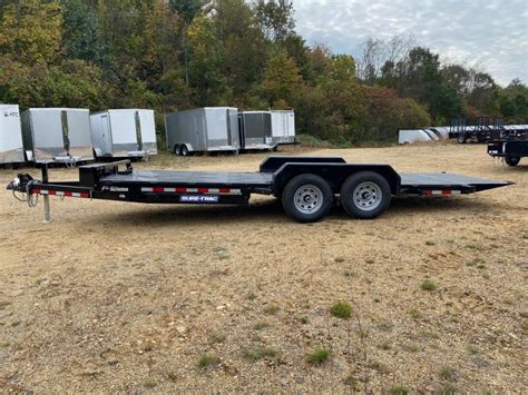 2023 Sure Trac 7x20 10K Power Tilt Bed Car Hauler Equipment Trailer