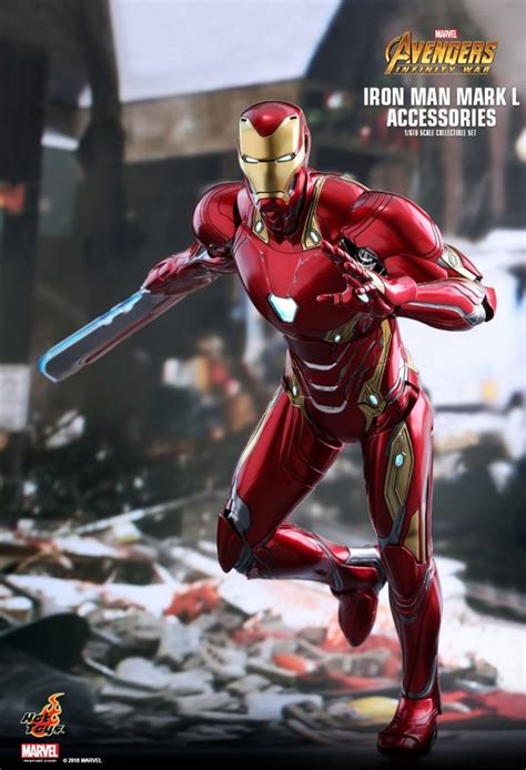 Iron Man Mark L Zubeh Rset Von Hot Toys Aus Marvels Avengers Infinity