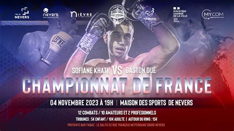 BOXE ANGLAISE NEVERS CHAMPIONNAT DE FRANCE YouTube