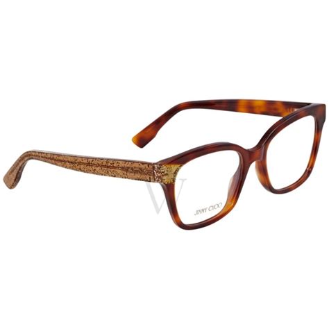 Jimmy Choo Mm Tortoise Eyeglass Frames World Of Watches