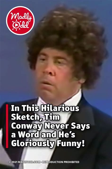 In This Hilarious Sketch, Tim Conway Never Says a Word and He’s Gloriously Funny! | Funny ...