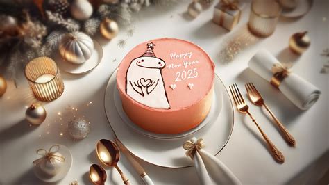 Flork Meme New Year Cake Matilda Cake