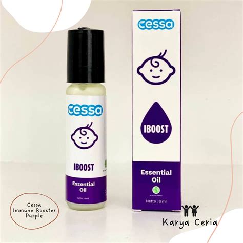 Cessa Immune Booster Essential Oil Meningkatkan Daya Tahan Tubuh Bayi