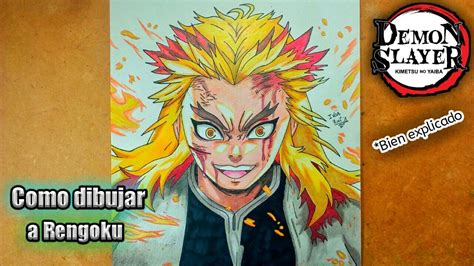 Como Dibujar A KYOJURO RENGOKU Paso A Paso How To Draw Rengoku 17112