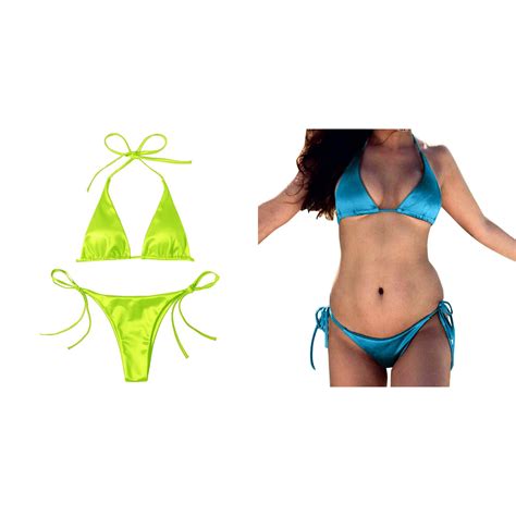 Pack New Women Bandeau Bandage Bikini Cover Up Set Push Up Brazilian Bikini Swimwear