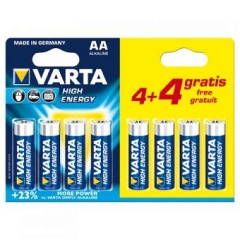 Батерии Varta Longlife Power Aa Bli 8 44 Техмарт