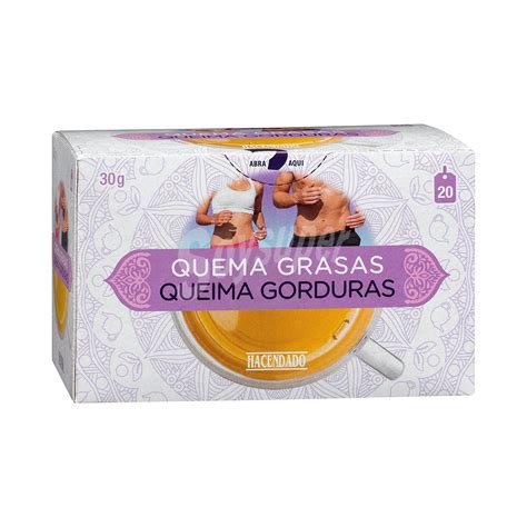 Hacendado Infusion Quemagrasa Caja Bolsitas