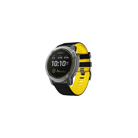 Twin Sport Armb Nd Garmin Fenix Svart Gul Elkj P