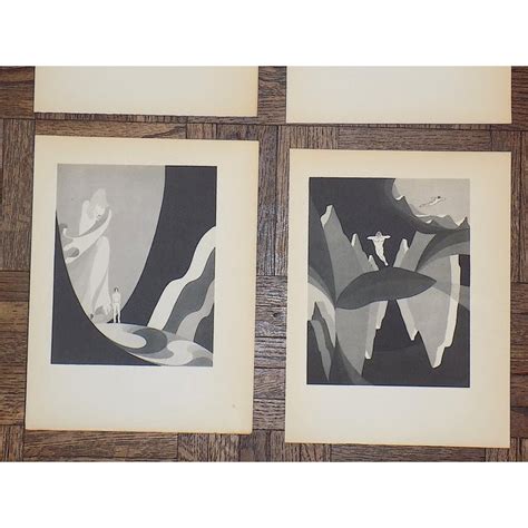 Vintage Art Deco Lithographs-John Vassos-Set of 9 | Chairish