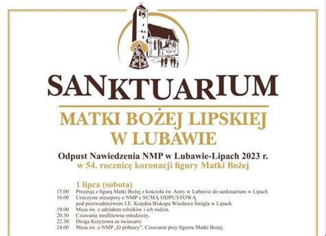 Program Odpustu Nnmp W Lipach Lipy E Lubawa