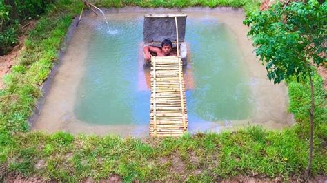 Costruire Una Piscina Con Stanza Segreta A Mani Nude E Nella Giungla Ecco Un Video Con Le