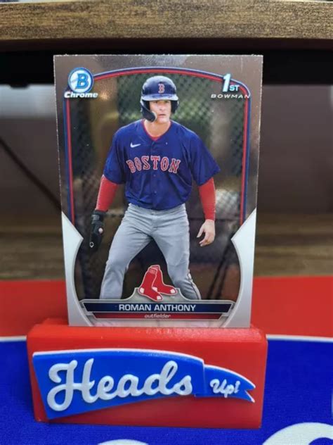 Bowman Chrome Roman Anthony St Prospect Bcp Boston Red Sox