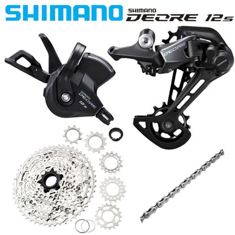 Shimano Deore 1X12 Groupset M6100 SLX M7100 Derailleurs 12 Speed Shift