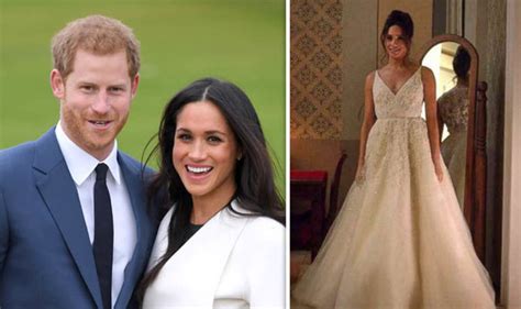 Meghan Markle Wedding What Did Meghan Wear For Her First Wedding Dress