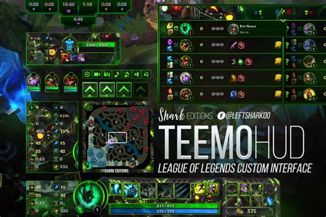 Omega Squad Teemo League Of Legends Custom Hud By Leftlucy On Deviantart