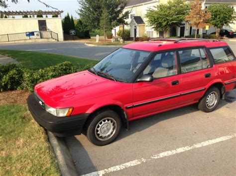 1989 Toyota Corolla DLX All Trac Wagon 5 Door 1 6L Classic Toyota