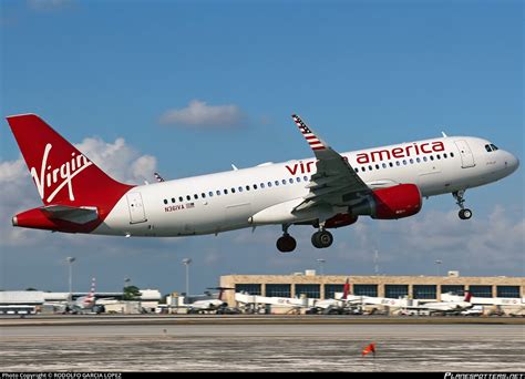 N361VA Virgin America Airbus A320 214 WL Photo By RODOLFO GARCIA LOPEZ