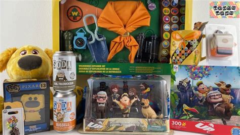 Disney Pixar Up Collection Unboxing Review L Up Wilderness Explorer Set