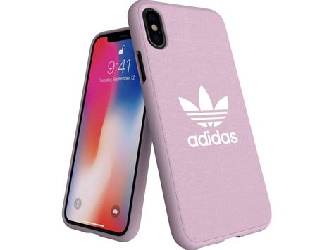 Capa Iphone X Xs Adidas Moulded Canvas Rosa Worten Pt