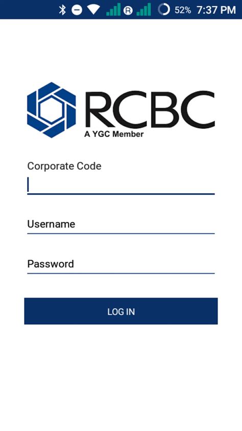 RCBC Online Corporate for Android - Download