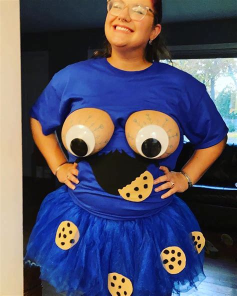 Cookie Monster🍪💙👀 : r/Halloween_Costumes