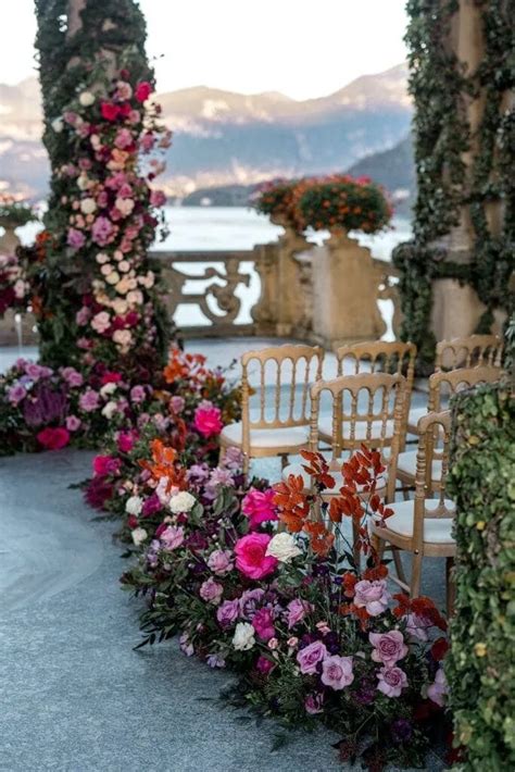 Autumn Villa del Balbianello and Villa Lario Wedding | Lilly Red