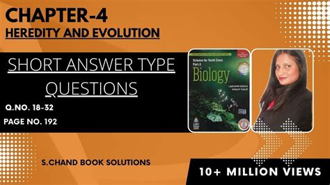 Chap 4heredity And Evolutionshort Type Questionsbiopage No 192