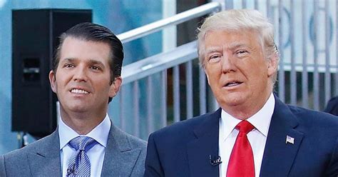 Donald Trump Jr Claims He Has Zero Contact With His Father Us Weekly