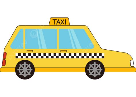 Dibujos Animados De Taxi Amarillo PNG Taxis Dibujos Animados Taxi