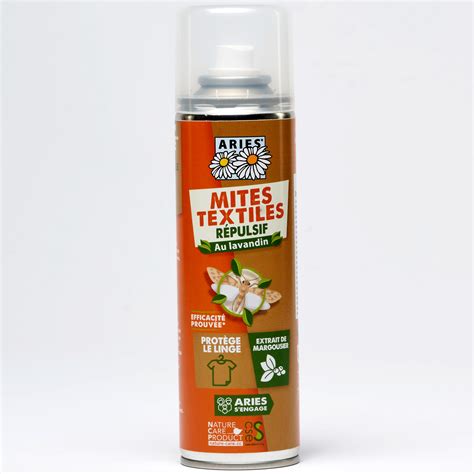 Test Aries Spray R Pulsif Au Lavandin Mites Textiles Ml Produit