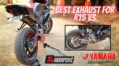 R15 v3 exhaust change | best exhaust for r15 v3 | r15v3 modified - YouTube