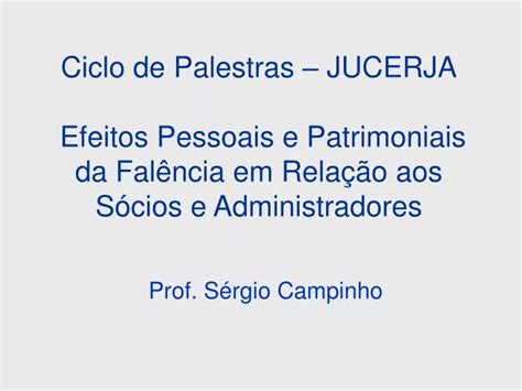 Ppt Prof Sérgio Campinho Powerpoint Presentation Free Download Id