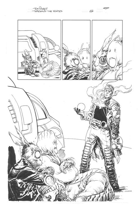 Threshold The Hunted Issue Page By Tom Raney In Mike Aka Off