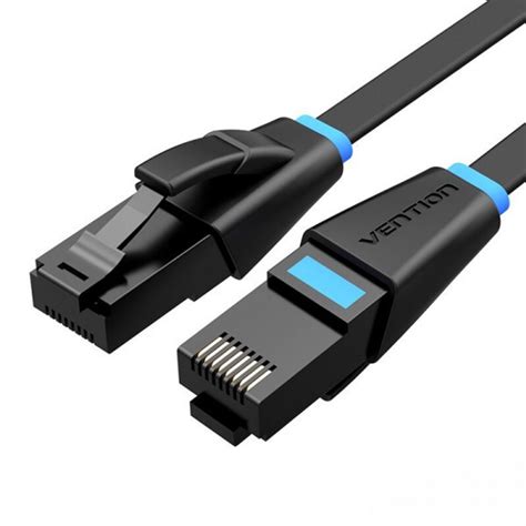 Кабель LAN мережевий плоский патч-корд Cat 6 RJ45 1Гбіт/с 2м Vention ...