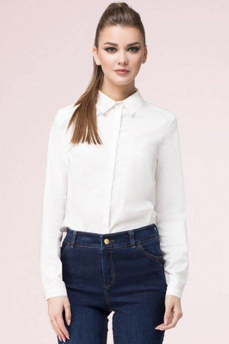 Pin By David Oberl Nder On Interessantes White Shirt Blouse Womens