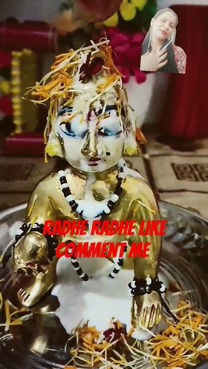 Laddu Gopal Ne Ki Shiv Ki Puja Harekrishna Laddugopal Radhakrishna