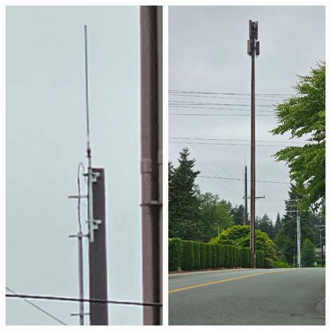 Any idea what smaller antenna on the left is? It's new and is affecting