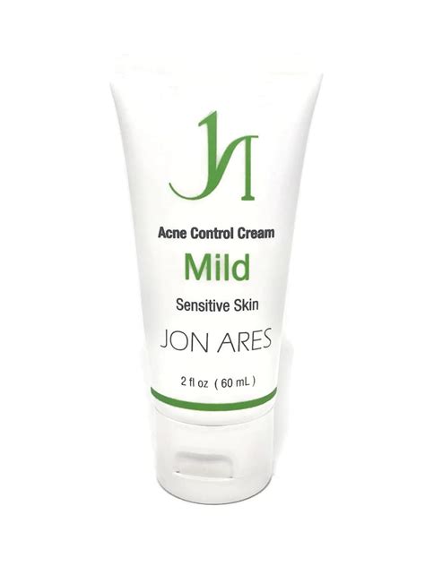 Jon Ares Acne Control Cream Mild Perfect For Sensitive Skin 2 Fl Oz