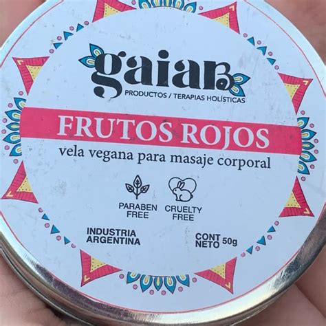 Gaiab Vela Para Masaje Corporal De Frutos Rojos Reviews Abillion