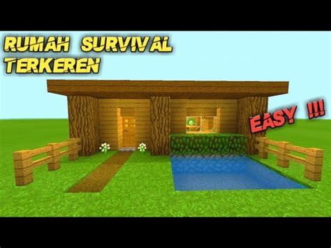 Gambar Rumah Minecraft Yang Mudah Ditiru Plantribe The Marketplace To