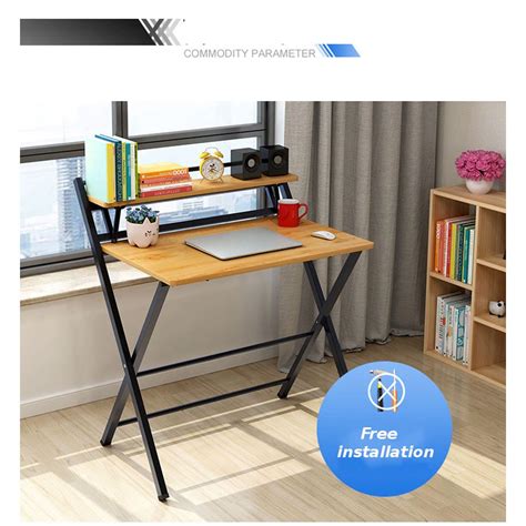 Jual Meja Belajar Laptop Lipat Foldable Computer Desk Bl A Shopee