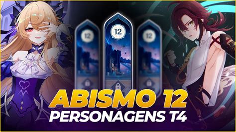 ABISMO 12 3 2 PERSONAGENS 4 ESTRELAS BUILDS YouTube