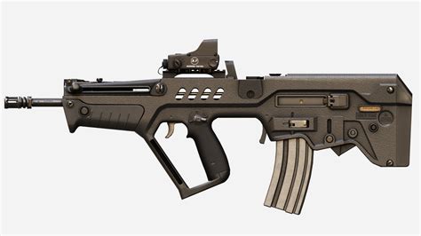 Iwi Tavor Rifle Finished Projects Blender Artists Community