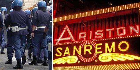 Rischio Anarchici Anche A Sanremo Festival Blindato